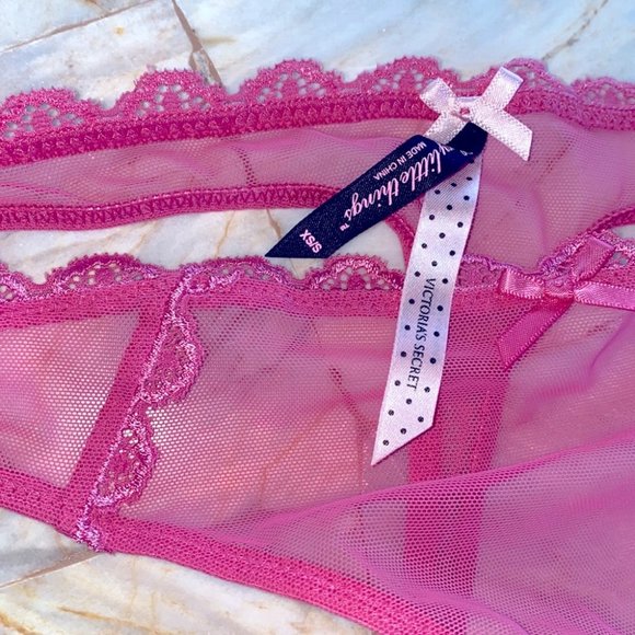 Victoria Secret "Sexy little things" Pink  XS/S - Picture 6 of 7